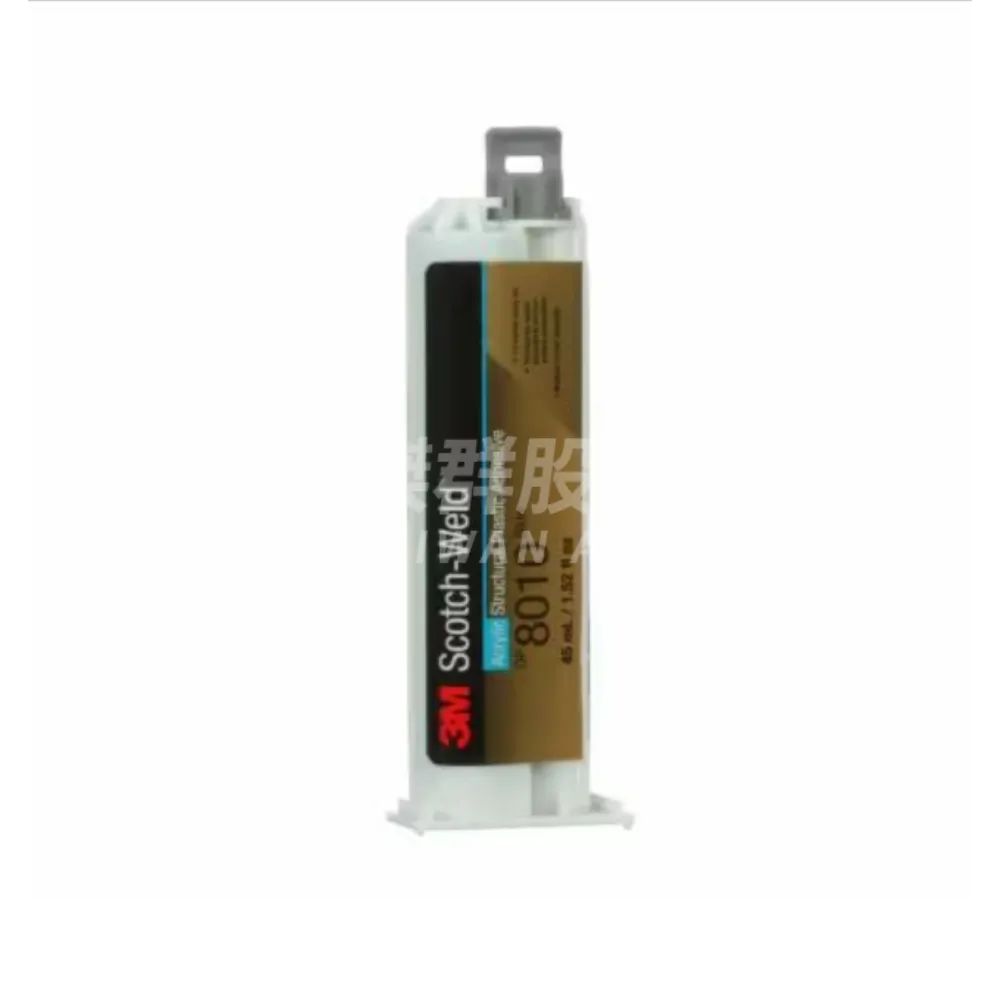 3M™ Scotch-Weld™ 雙管型壓克力結構膠 DP-8010, 藍色, 45 ml, 12/CS
